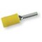 Isolierter Verbinder 2,8x2,8 mm gelb